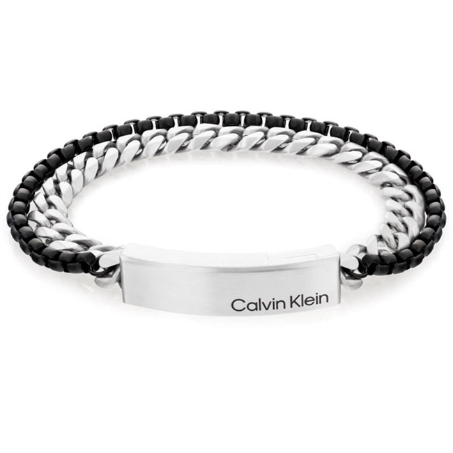 Lækkert dobbelt armbånd fra Calvin Klein.