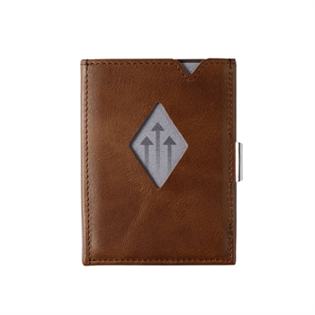 Stilfuld multiwallet kortholder i den fortryllende Hazelnut Brown farvetone