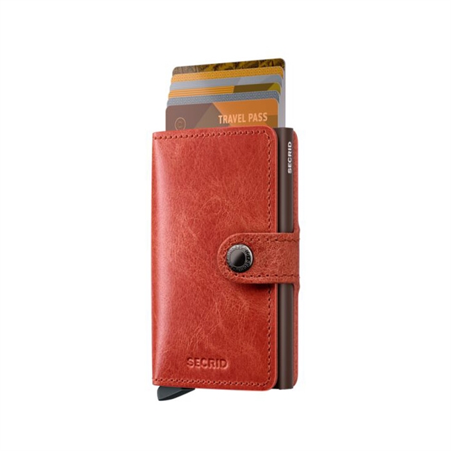 Secrid Mini Wallet Vintage Orange