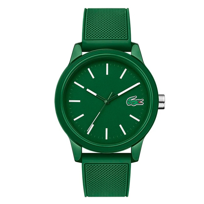 Minimalistisk grønt ur fra Lacoste.