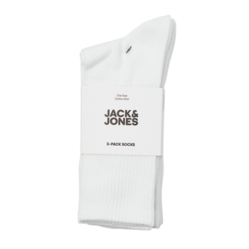 3 Pak hvide tennissokker fra Jack & Jones