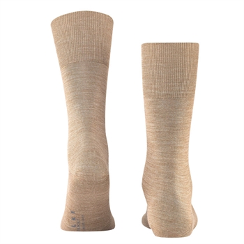 Virgin Wool Sokker fra Falke i Beige