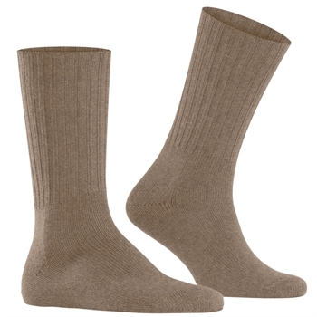 Behagelige Merino Sokker fra Falke i Beige