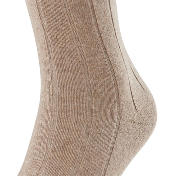 Dejlige Cashmere Strømper fra Falke i Beige