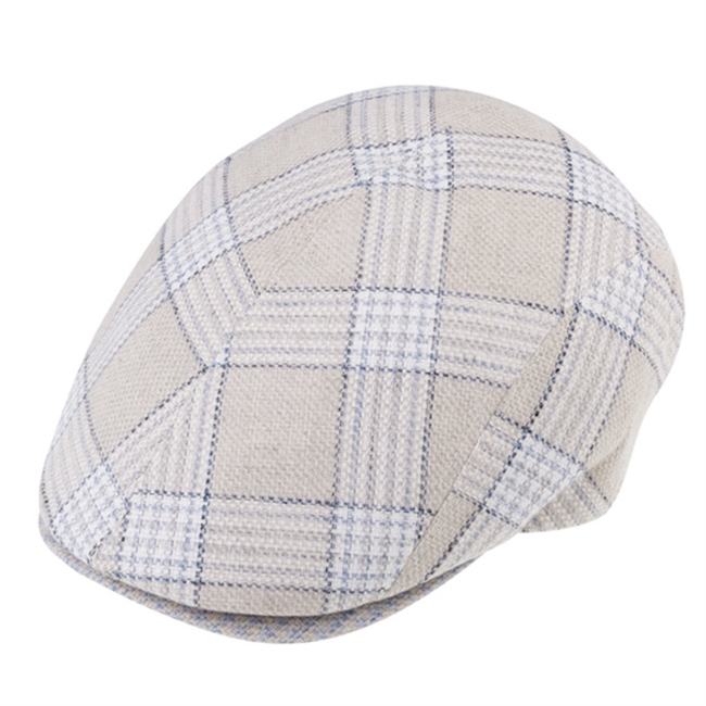 Stilfuld Beige Sixpence Hat fra Fiebig