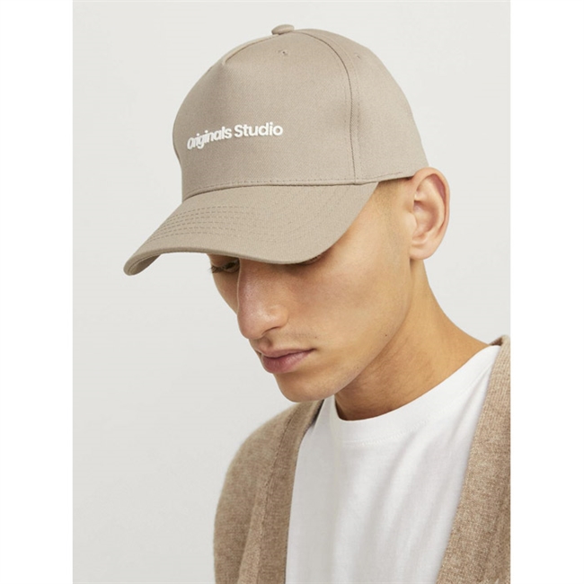 Sandfarvet Vesterbro Cap fra Jack & Jones