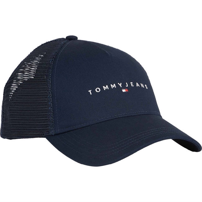 Blå truckercap fra Tommy Hilfiger.