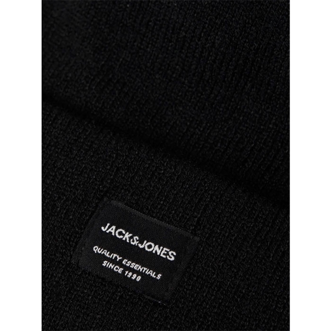 Smart Beanie i Sort fra Jack & Jones