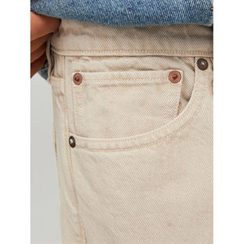 Flot lys beige jeans fra Jack & Jones.