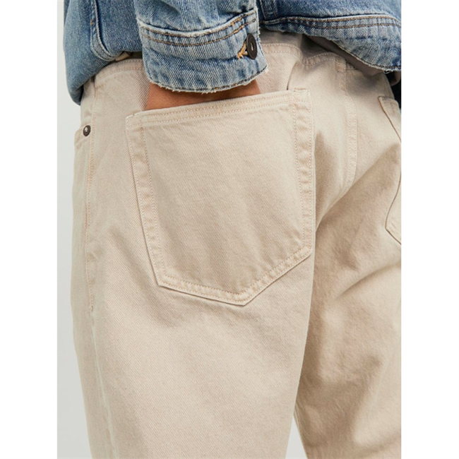 Flot lys beige jeans fra Jack & Jones.