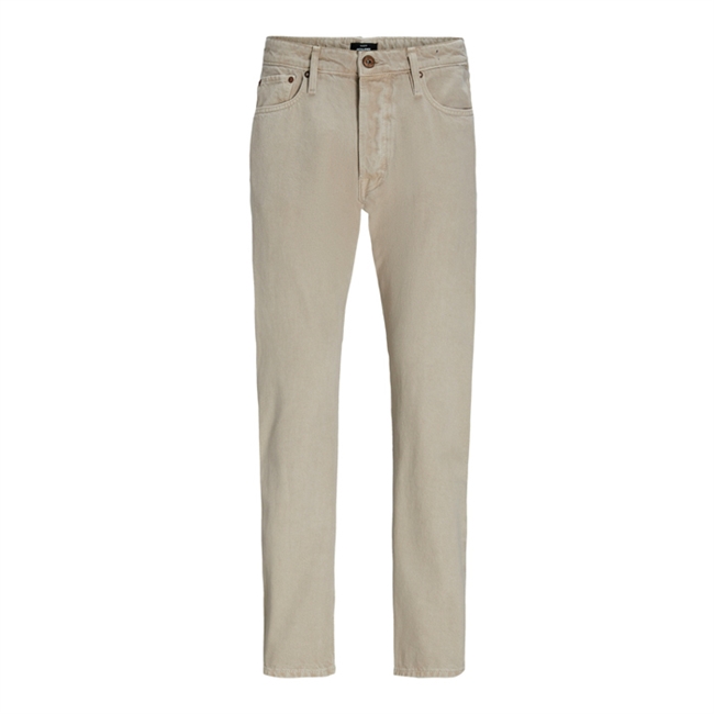 Flot lys beige jeans fra Jack & Jones.