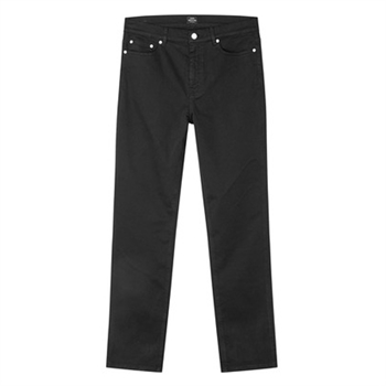 Stilrene Straight Fit Jeans i Sort fra Mads Nørgaard i Sort