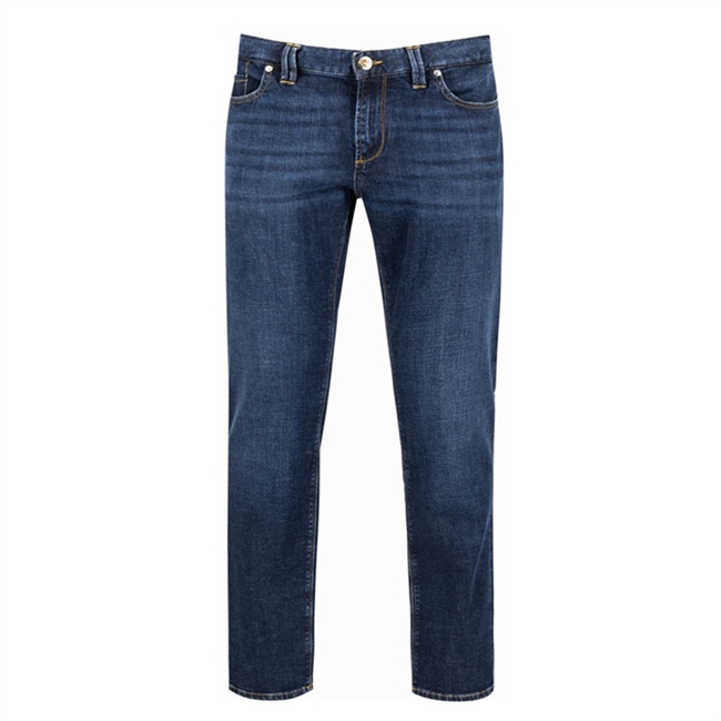 Lette sommer jeans i regular fit fra Alberto.