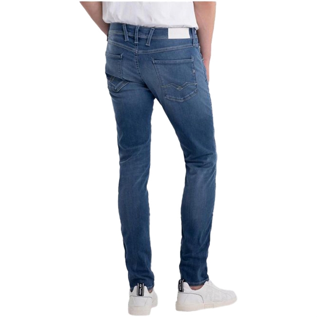 Mellemblå HyperFlex Jeans fra Replay