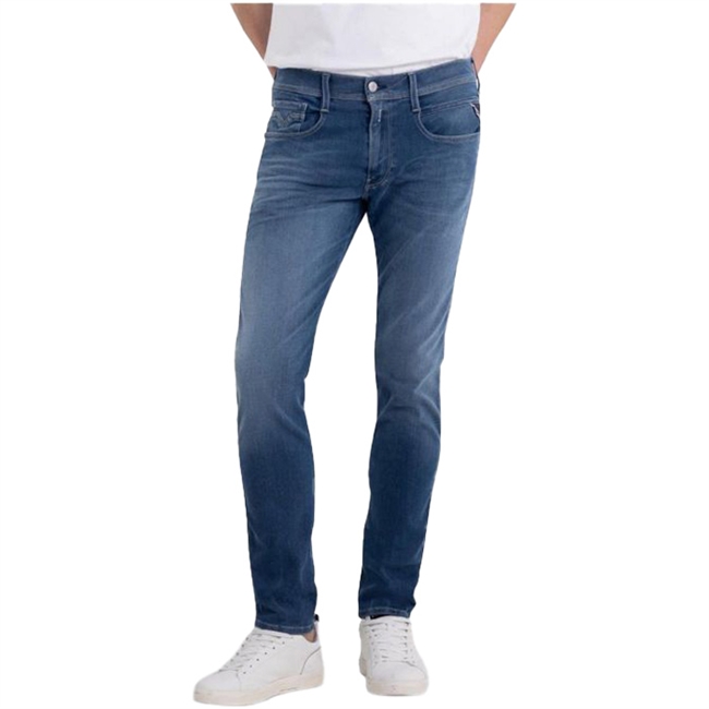 Mellemblå HyperFlex Jeans fra Replay