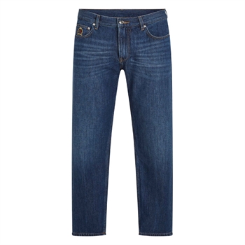 Stilrene Tommy Hilfiger Slim Fit Jeans i Mørkeblå