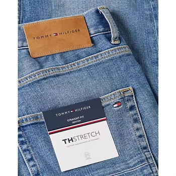 Stilrene Straight Fit Jeans i Blå fra Tommy Hilfiger