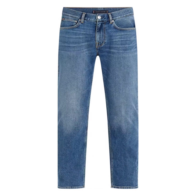 Stilrene Straight Fit Jeans i Blå fra Tommy Hilfiger