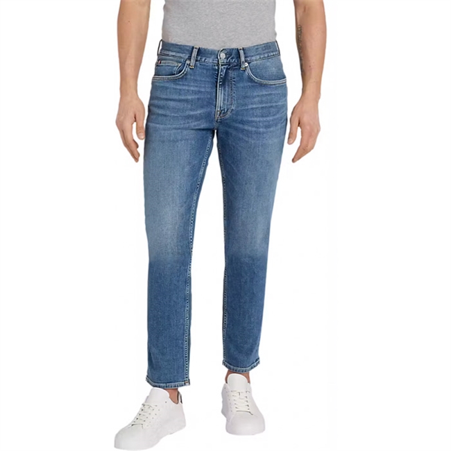 Stilrene Straight Fit Jeans i Blå fra Tommy Hilfiger