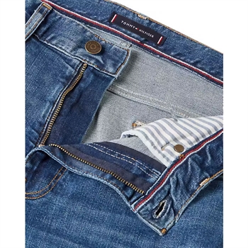 Stilrene slim fit jeans i blå fra Tommy Hilfiger