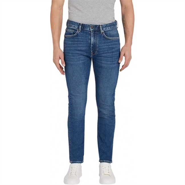 Stilrene slim fit jeans i blå fra Tommy Hilfiger