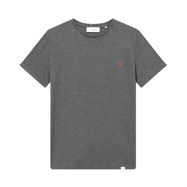 Casual Grå T-Shirt fra Les Deux med Logo