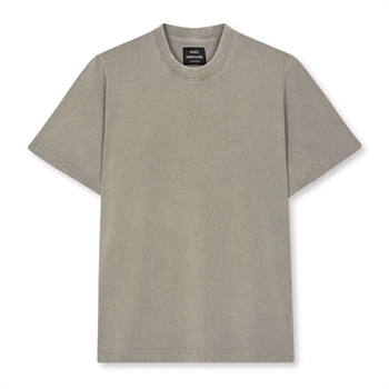 Regular grå jersey dyed t-shirt fra Mads Nørgaard.