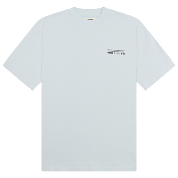 Woodbird Bose Tech T-Shirt Lyseblå