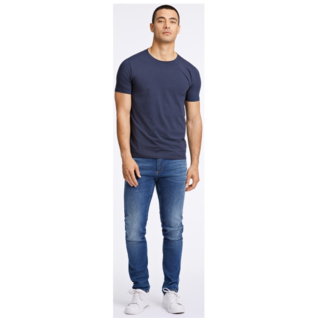 Lindbergh Crew Neck stretch Navy