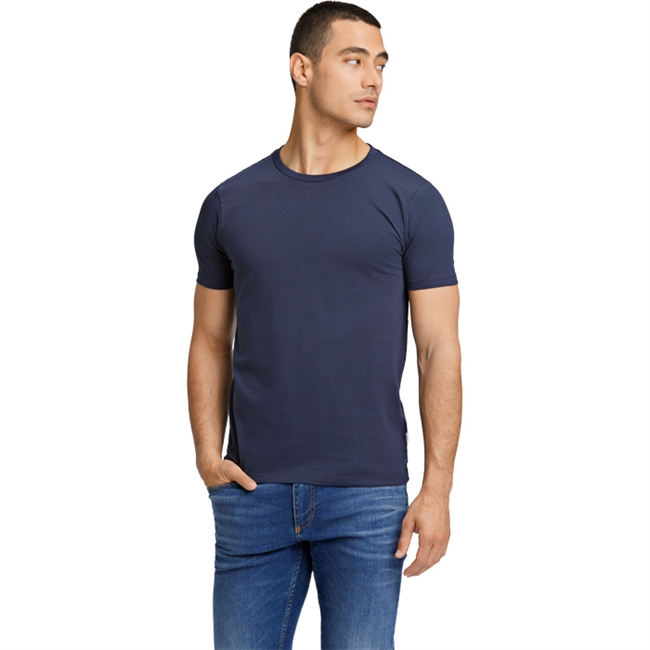 Lindbergh Crew Neck stretch Navy