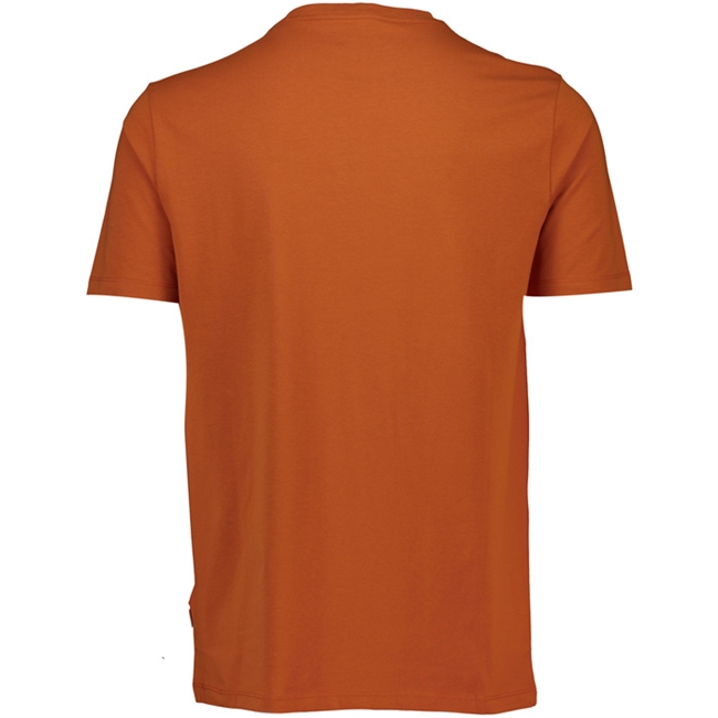 Klassisk Lindbergh T-Shirt i Ikonisk Orange Farve