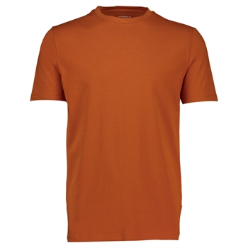 Klassisk Lindbergh T-Shirt i Ikonisk Orange Farve