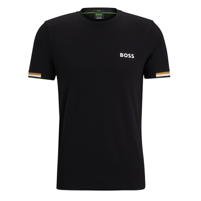 Matteo Berrettini x BOSS performance sort T-shirt.