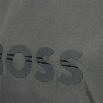 BOSS T-Shirt med Logo på Brystet