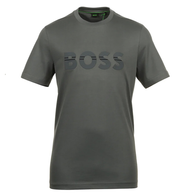 BOSS T-Shirt med Logo på Brystet