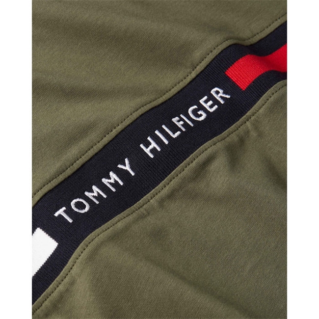 Smart Grøn T-Shirt fra Tommy Hilfiger