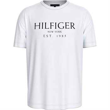 Printet hvid t-shirt fra Tommy Hilfiger.