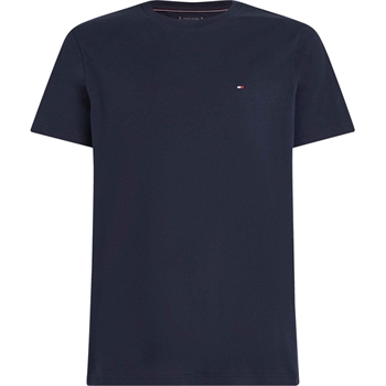 Regular fit t-shirt i mørkeblå fra Tommy Hilfiger.