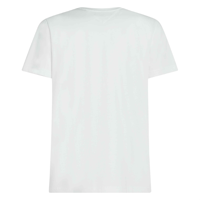 Regular fit t-shirt i hvid fra Tommy Hilfiger.