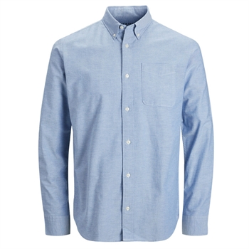 Klassisk lys blå oxford skjorte fra Jack & Jones.