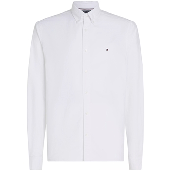 Klassisk hvid oxford skjorte fra Tommy Hilfiger.