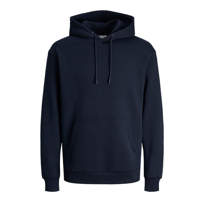 Smart mørkeblå hoodie med lomme fra Jack & Jones.