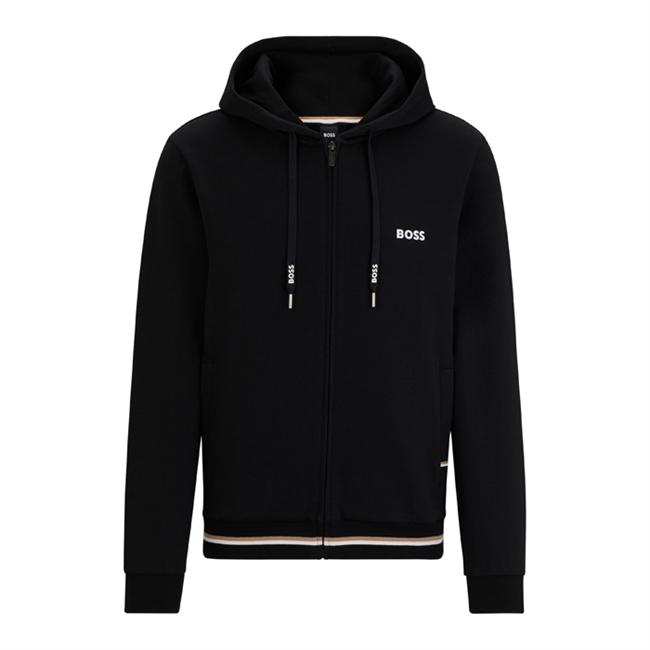 Sort Hoodie fra BOSS.