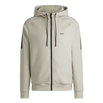 Lækker beige tracksuit hoodie med logo fra BOSS