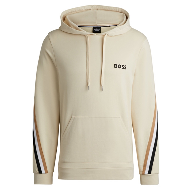 Trendy sweatshirt med logo striber fra BOSS.