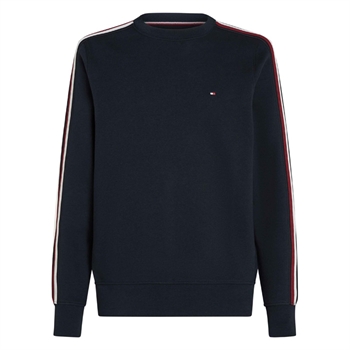 Stilren Mørkeblå Sweatshirt fra Tommy Hilfiger