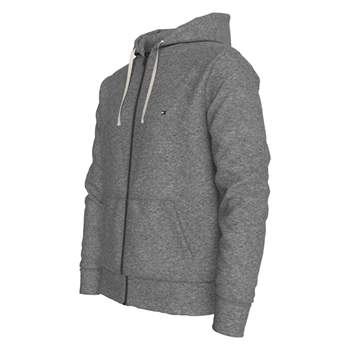 Moderne behagelig grå hoodie fra Tommy Hilfiger