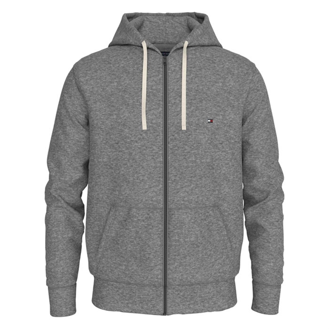 Moderne behagelig grå hoodie fra Tommy Hilfiger