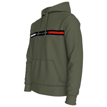 Stilfuld Grøn Hoodie fra Tommy Hilfiger