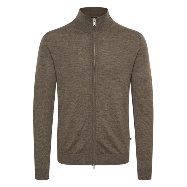 Elegant Brun Uld Cardigan fra Matinique